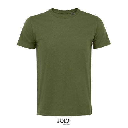 Ανδρικό κοντομάνικο μπλουζάκι (Martin men 02855) dark khaki
